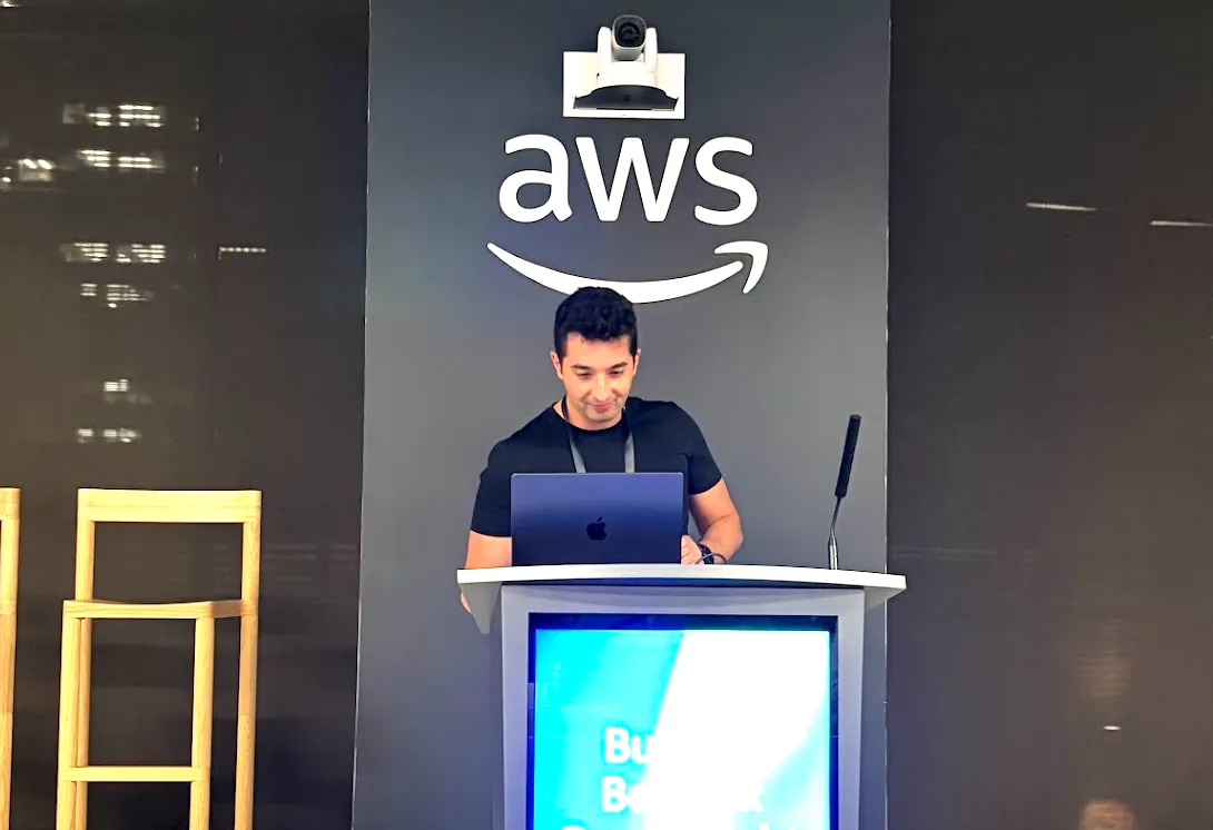 Presented CoreViz at Built on Bedrock Demo Night, AWS Builder Loft